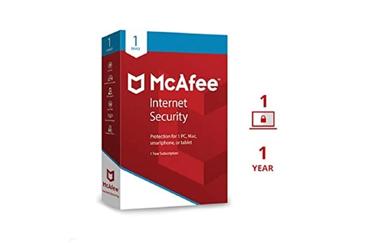 Internet Security Mc Afee – 1 User 1 + Free 1 Tahun