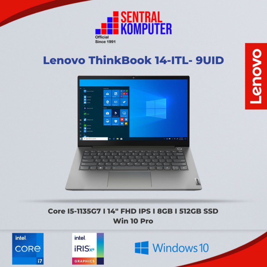 Lenovo ThinkBook 14-ITL- 9UID (Intel Core i5-1135G7 (4C / 8T, 2.4 / 4.2GHz, 8MB)