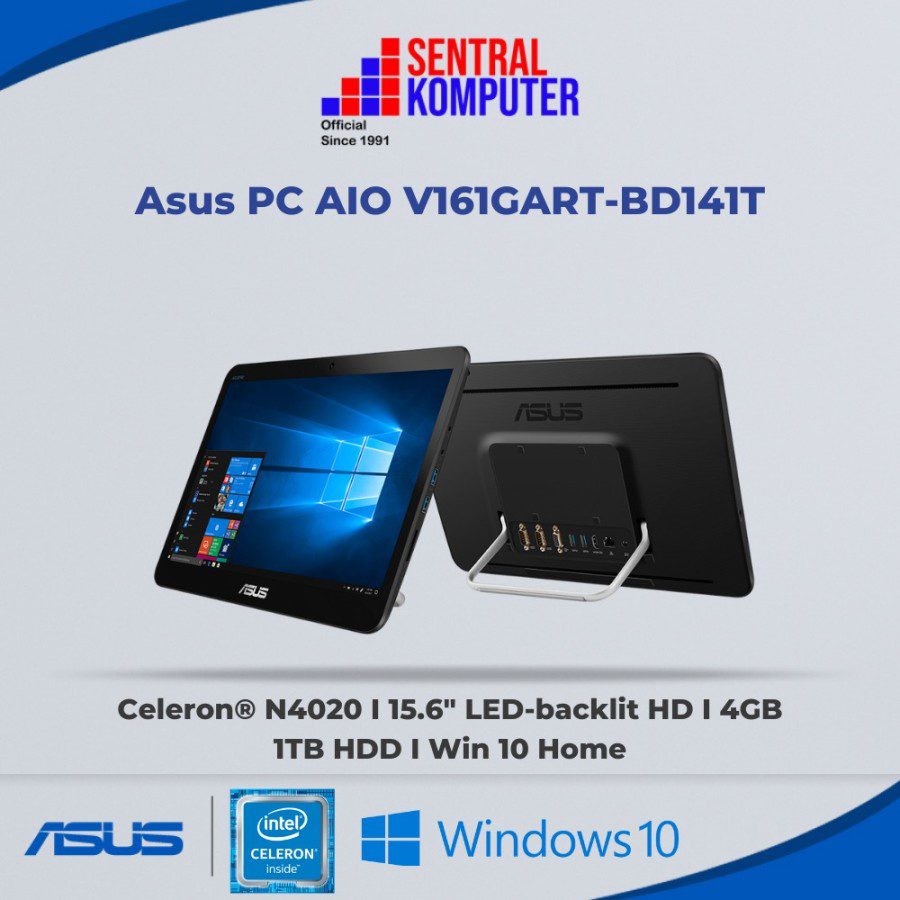 Asus PC AIO V161GART-BD141T (Intel® Celeron® N4020 Processor 1.1 GHz (4M Cache, up to 2.8 GHz, 2 cores)