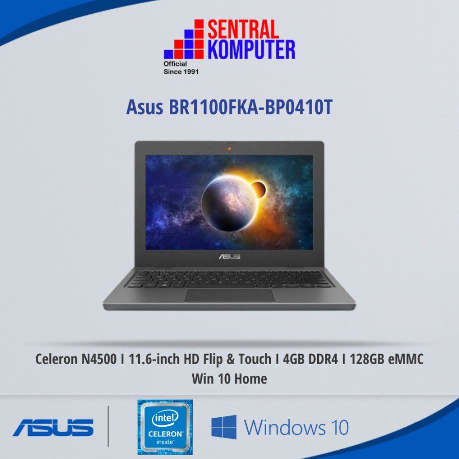 Asus BR1100FKA-BP0410T (Processor Intel® Celeron® N4500 Processor 1.1 GHz (4M Cache, up to 2.8 GHz, 2 cores)