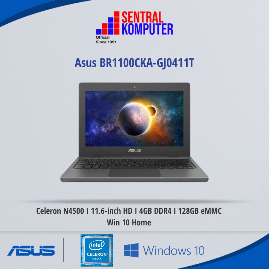 ASUS BR1100CKA-GJ0411T (Intel® Celeron® Dual-Core N4500 Processor, (4 M Cache, up to 2.8 GHz)