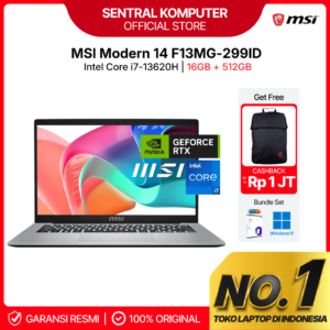 MSI Modern 14 F13MG-299ID I5 1334U 8GB 512GB