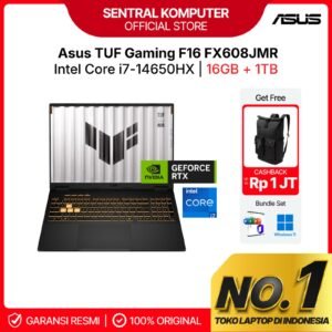 ASUS TUF GAMING F16 FX608JMR RTX5060 I7 14650HX 16GB 1TB W11+OHS 16.0 WUXGA 165HZ 100SRGB