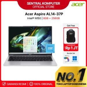 Acer Aspire Lite AL14 37P - N150 Ram 8GB 256GB 512GB SSD 14"FHD W11+OHS