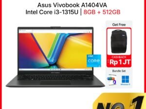 ASUS Vivobook 14 A1404VA i3-1315U SSD 512GB 14" FHD IPS W11 OHS