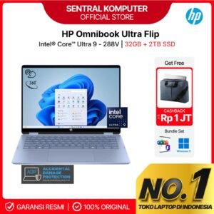 Laptop HP OMNIBOOK ULTRA FLIP 14 fh0334TU/fh0556TU OLED ULTRA 9 288V 32GB 2TB W11+OHS 14.0 120HZ 2Y+ADP 2IN1