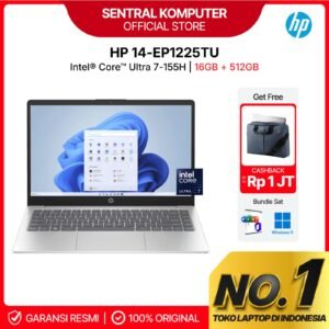 Laptop HP 14 ULTRA 7 155H 16GB 512GB W11+OHS+M365B 14.0FHD IPS COPILOT 2Yr