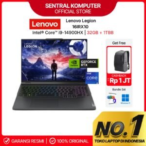 LENOVO Legion Pro 5 16IRX10 Intel Core I9 14900HX 32GB 1TB SSD 16" WQXGA IPS W11+OHS 2024 M365 Basic NVIDIA GeForce RTX