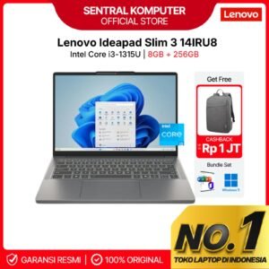 LENOVO IDEAPAD SLIM 3 14IRU8 i3 1315 8GB 256GB W11+OHS+M365B 14" FHD BACKLIT