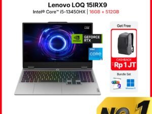 LENOVO LOQ 15IRX9 i5 13450HX RTX3050 6GB/ 16GB 512GB W11+OHS+M365B 15.6FHD 144HZ 100SRGB 4ZRGB
