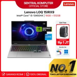 LENOVO LOQ 15IRX9 i5 13450HX RTX3050 6GB/ 16GB 512GB W11+OHS+M365B 15.6FHD 144HZ 100SRGB 4ZRGB
