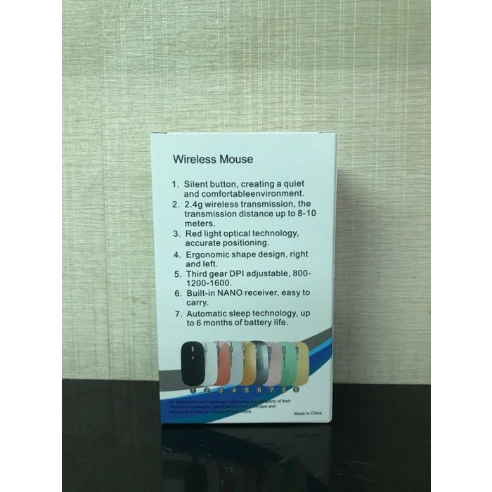 Mouse Wireless Slim / Mouse Wireless Murah - Image 3