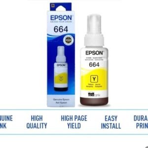TINTA EPSON 664 YELLOW ORIGINAL