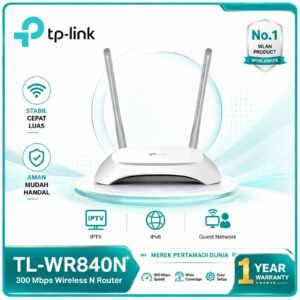 TP-Link TL-WR840N 300Mbps TPLink WiFi Wireless N Router