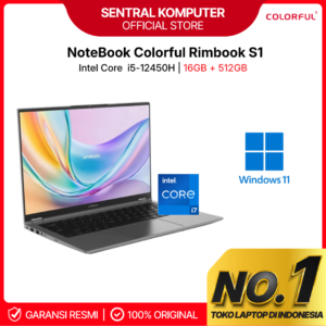 [NEW] LAPTOP COLORFUL Rimbook S1 i5-12450H 512GB SSD 16GB FHD Win11