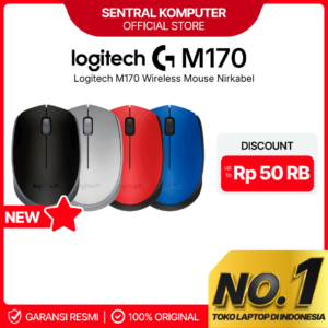 Logitech M170 Wireless Mouse Nirkabel