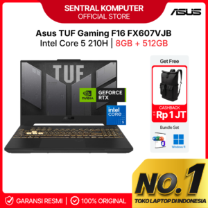 ASUS TUF F16 FX607VJB GeForce RTX 3050 - CORE 5 210H 16GB 512GB 16.0WUXGA IPS 165HZ