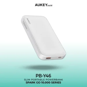 Aukey Y46 Power Bank 10.000 Multi Port Type C In 15W Powerbank