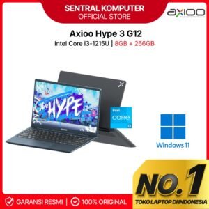 AXIOO HYPE 3 G12 | Intel Core i3 1215U RAM 8GB SSD 256GB FHD IPS Windows 11