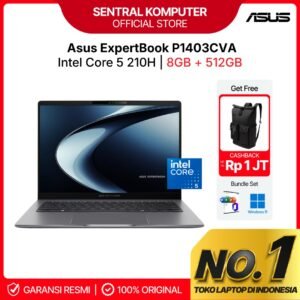 ASUS ExpertBook P1403CVA-S65852WS Intel Core 5-210H | 16GB | 512GB | 14" FHD | Windows 11 Home OHS