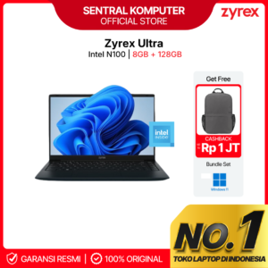 LAPTOP ZYREX ULTRA N100 8GB 128GB 256GB W11 14.0 INCH