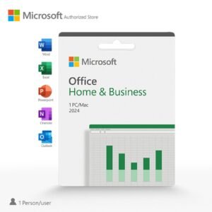 Microsoft Office 2024 Home & Business POSA CARD Software Original Pc & Mac