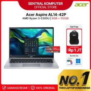 ACER ASPIRE LITE AL14-42P RYZEN 3 5300U 8GB 512GB W11+OHS 14.0WUXGA IPS