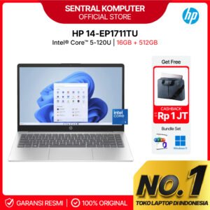 HP 14-ep1177TU / ep1155TU Intel Core 5 120U RAM 16GB 512GB SSD OHS W11