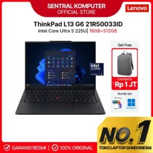 [NEW] Laptop Lenovo ThinkPad L13 Gen 6 Intel Core Ultra 5 225U 16GB 512GB SSD W11 PRO