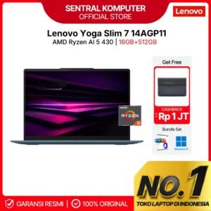 LENOVO YOGA SLIM 7 14 RYZEN AI 5 430 16GB 512GB W11+OHS 14.0 WUXGA OLED