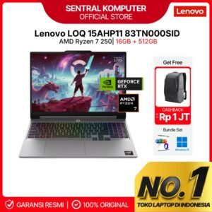 LENOVO LOQ 15AHP11 RTX5050 RYZEN 7 250 16GB 512GB SSD 15,3" WUXGA IPS 165Hz W11 OH24
