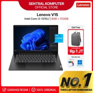 Lenovo V15 G5 IRL Core i3-1315U 8GB 512GB SSD Intel UHD Graphics 15.6" FHD 2Y W11+OH2024