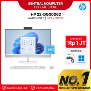 ALL IN ONE PC HP 22-DG0006D Intel Celeron N100 8GB 512GB 21,5" FHD IPS OHS W11