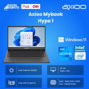 AXIOO MYBOOK HYPE 1 Celeron N4020 8GB / 128GB 14" HD W11