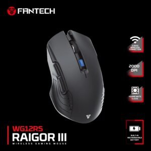 Fantech RAIGOR Gen III WG12R Rechargeable Mouse Wireless Gaming WG12 - Hitam