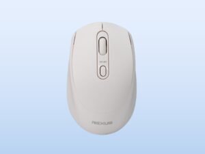 Rexus Q35 - Mouse Wireless Office Silent Click - Jangkauan Lebih Luas Dan Praktis - White
