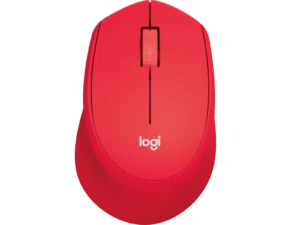Logitech M331 Mouse Wireless Silent Click - Red