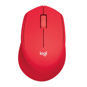 Logitech M331 Mouse Wireless Silent Click - Red