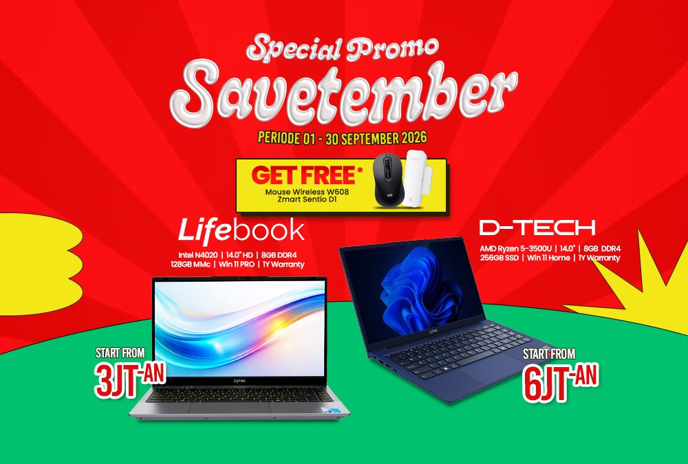Promo Laptop Zyrex Terbaru