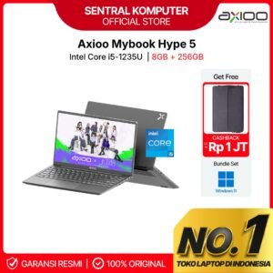 Axioo MyBook HYPE 5 G12 intel Core i5 RAM 8GB 256GB SSD 14" FHD Win11