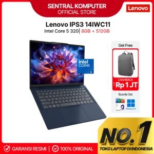 LENOVO IDEAPAD SLIM 3 14IWC11 CORE 5 320 8GB 512GB 14.0WUXGA BLIT W11 OHS+M365B