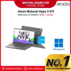 Axioo Hype 3 G11 Intel Core i3-1125G4 RAM 8GB 512GB SSD 14" FHD IPS